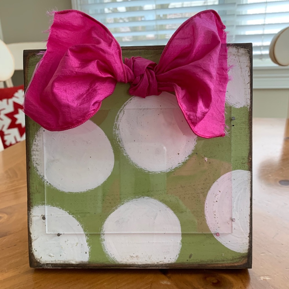 Wooden picture frame